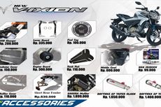 Daftar Aksesori V-ixion Terbaru dari Yamaha