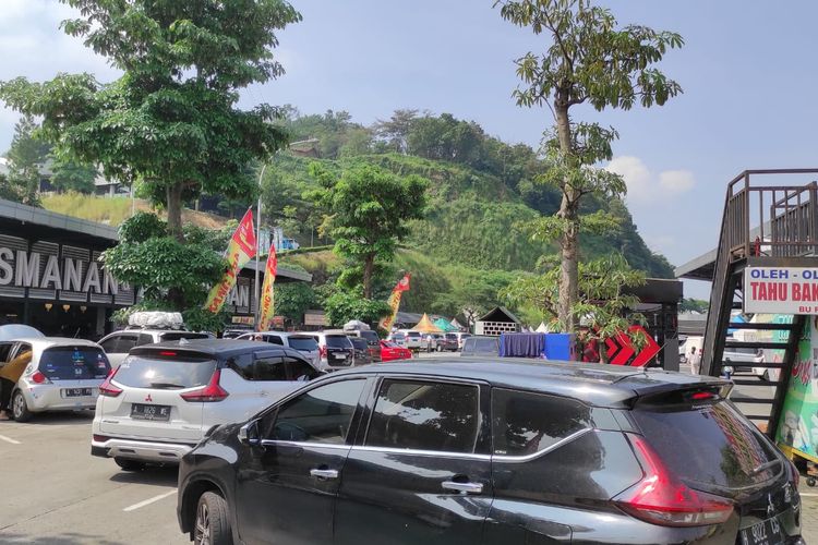 Rest Area Ungaran mulai kedatangan pemudik dari luar kota