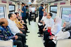 Dua Rute LRT Resmi Beroperasi, Jokowi Ajak Warga Bekasi dan Cibubur Tinggalkan Kendaraan Pribadi