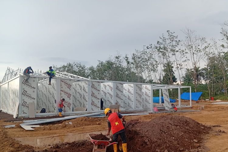 252 Unit Huntara Tapanuli Selatan Dibangun di Lahan Seluas 2,6 Hektar 