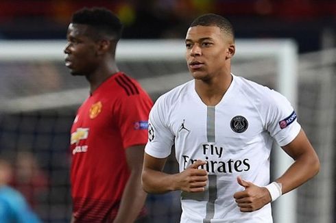 Man United Vs PSG, Gocekan Mbappe dan Di Maria Dinobatkan sebagai Skill of the Day