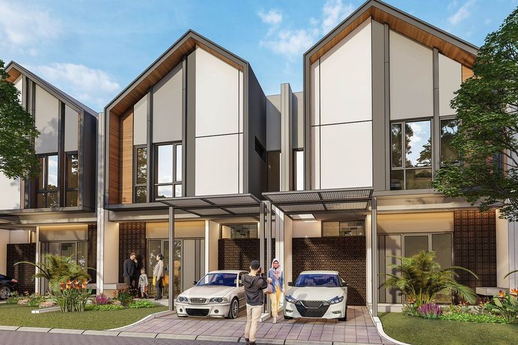Desain hunian yang dikembangkan Sinar Mas Land.