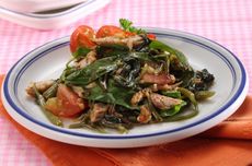 Resep Tumis Ikan Cue Kangkung, Masak Protein dan Sayur Sekaligus 