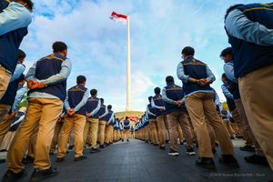 Digembleng Kopassus, 555 Anak Muda Resmi Jadi Mesin Birokrasi IKN