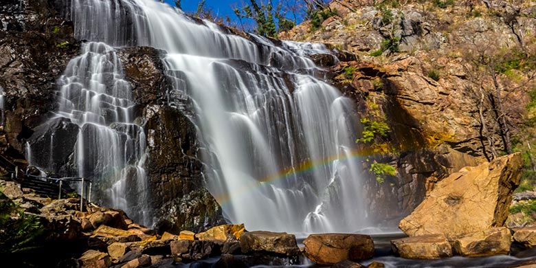 Air Terjun MacKenzie di Taman Nasional Grampians, Australia