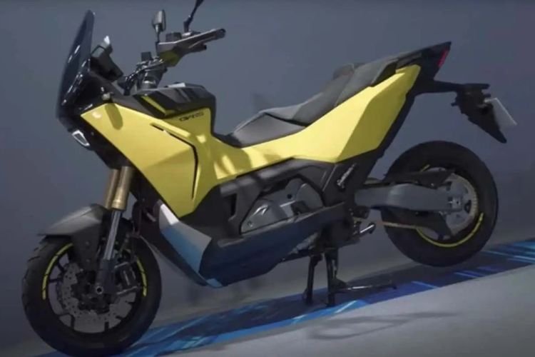 Kymco CV-R5, skutik petualang dengan tampilan yang unik