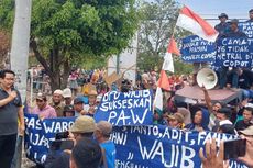 Protes Pilkades PAW di Tegal Ditunda Sampai 2 Kali, Ratusan Warga Geruduk Balai Desa, Sebut Panitia Tidak Netral