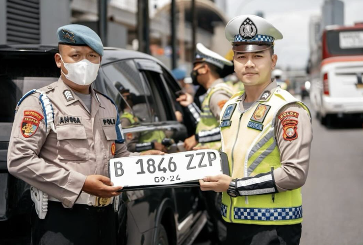 Korlantas Sebut Nopol Khusus Kode ZZ Tidak Kebal Ganjil Genap