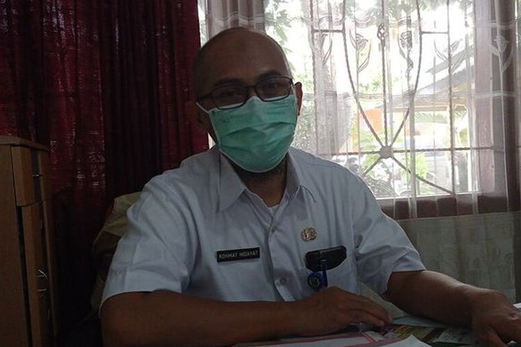 Kepala Dinas Kesehatan Kabupaten Magetan Rohmat Hidayat saat ditemui di ruangannya