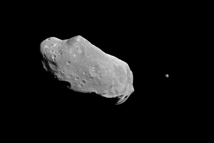 Meteoroid yang terbentuk dari pecahan asteroid