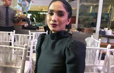 Ussy Sulistiawaty saat ditemui dalam acara Anniversary 14 th Passion Jewelry di Plaza Indonesia, Thamrin Jakarta Pusat, Senin (2/12/2019).