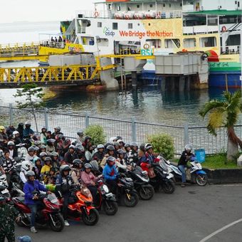 Puncak arus balik Lebaran 2026 di lintasan Ketapang?Gilimanuk mulai terasa sejak Minggu (29/3/2026) pagi.
