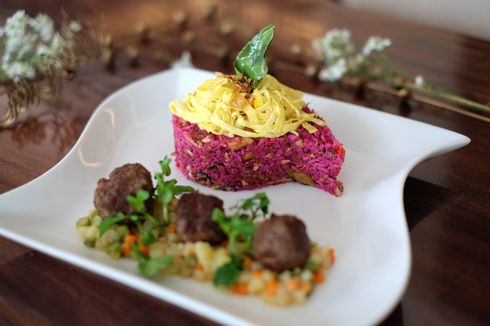 Belajar Bikin Nasi Goreng Penjajah khas Hotel Mewah pada Live Instagram @kompas.travel