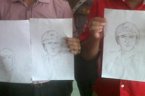 Nih, Sketsa Wajah Perampok Toko Emas di Medan