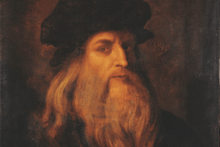 Leonardo da Vinci, seorang pelukis yang dikenal dengan karya Mona Lisa. Da Vinci juga seorang ilmuwan dan penemu asal Italia.