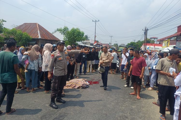 Pelajar 15 Tahun Tewas Terlindas Truk Tangki BBM di Pesisir Selatan Sumbar