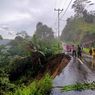 Jalan Provinsi di Manggarai Barat Ambles, Lalu Lintas Terganggu