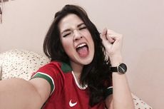 Masih Tak Menyangka Dikirim Jersey Terbaru Timnas Indonesia, Raisa: Twitter Aku Berbuah Hasil