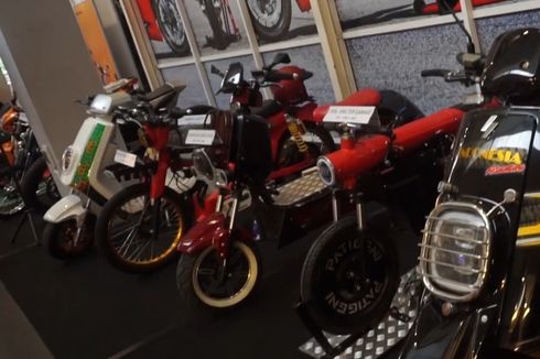 Kompetisi Motor Listrik Custom Pertama di IIMS Motobike Hybrid Show
