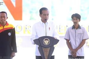 Jokowi Resmikan Bendungan Margatiga Lampung, Pembangunannya Telan Anggaran Rp 846 Miliar