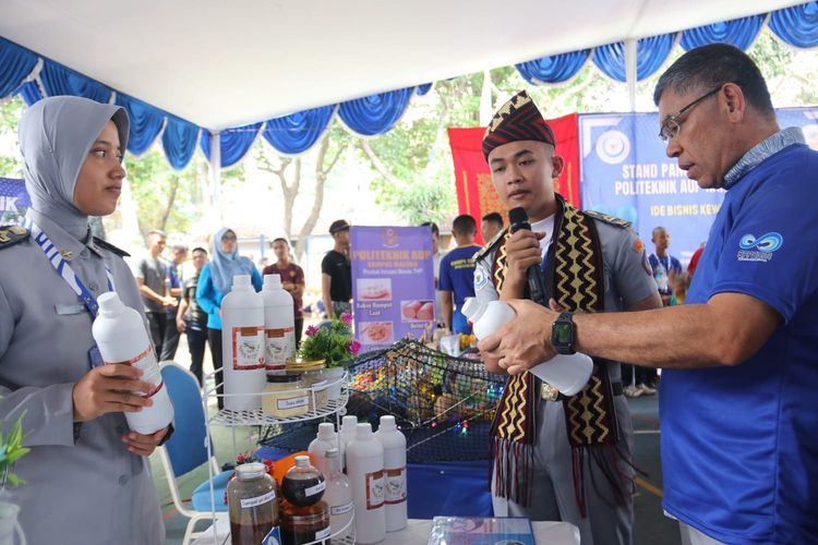 KKP dukung kreativitas dan inovasi taruna-taruni KP melalui Pameran Kewirausahaan KP.