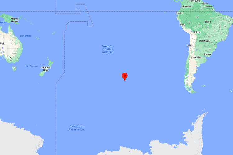 Point Nemo, kuburan satelit dan pesawat luar angkasa