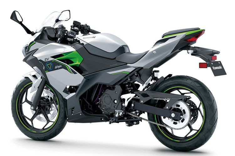 Prototipe Kawasaki Ninja BEV, motor listrik berbasis baterai dari Kawasaki untuk pasar Eropa