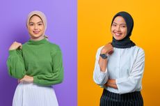 5 Rekomendasi Warna Hijab untuk Outfit Hijau Army