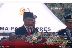 Pada HUT ke-74 TNI, Jokowi Janji Tingkatkan Tunjangan Kinerja Prajurit 80 Persen