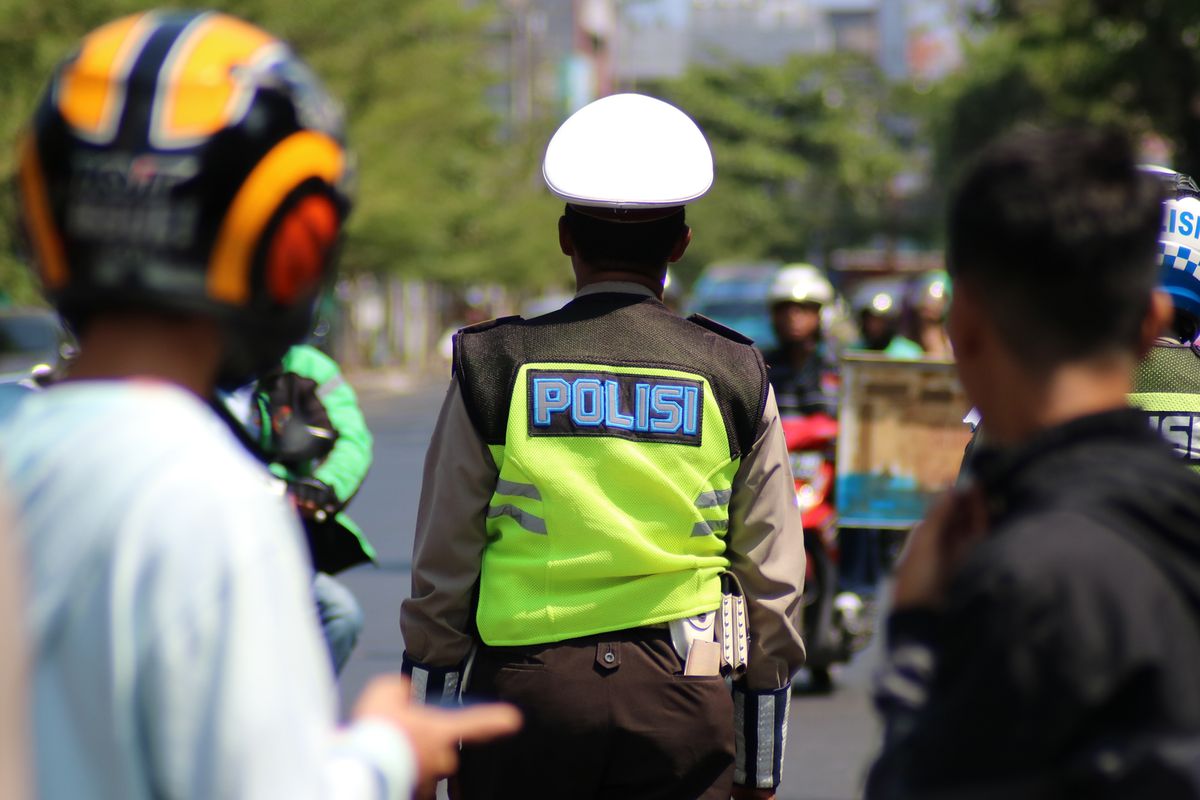 Ilustrasi polisi.