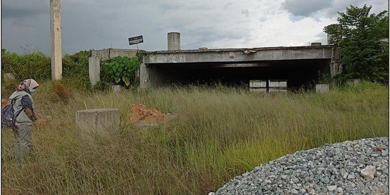 Kondisi Masjid Raya Sriwijaya Jakabaring Palembang, Kamis (23/9/2021). 
