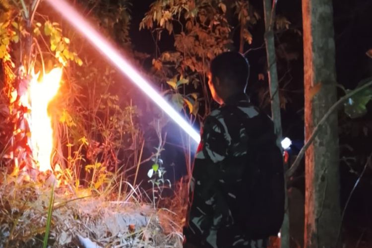 Lahan Gambut di Pameungpeuk Garut Dilalap Api, Diduga Sengaja Dibakar OTK
