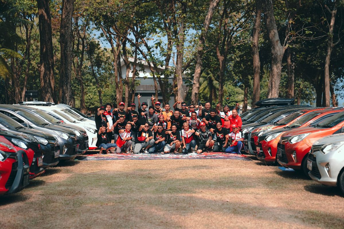 Komunitas Toyota Calya Indonesia (KTCI) merayakan anniversary ke-7 di Sanghyang Indah Resort, Anyer, Serang, Banten pada 16-17 September 2023.