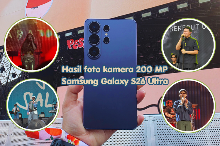 Satu Jepretan Jadi Dua Foto, Jajal Kamera 200 MP Samsung S26 Ultra di Pestapora