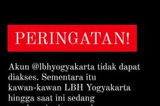 Akun Instagram LBH Yogyakarta Hilang, Ada Apa?