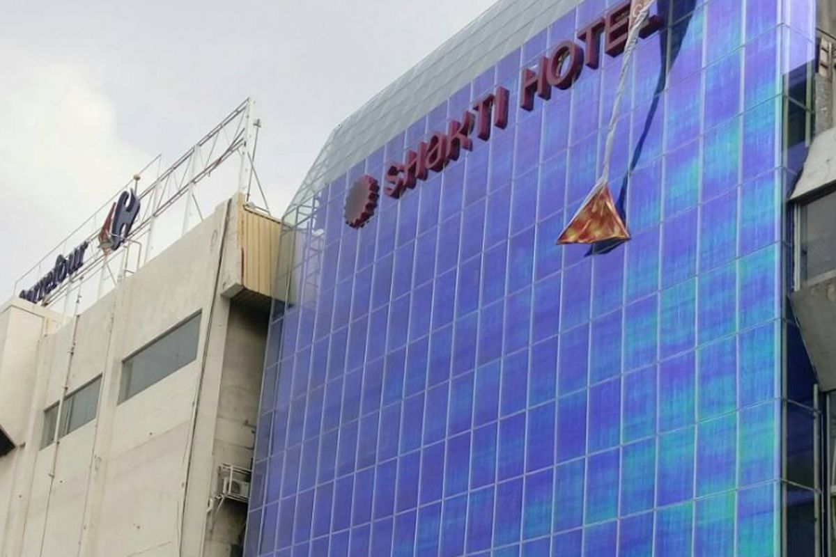 Shakti Hotel di Jalan Gajah Mada, Jakarta. 