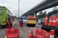 Update, Contraflow di Km 47 Tol Jakarta-Cikampek Dihentikan