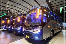 PO Sugeng Rahayu Rilis 4 Bus Baru, Tanpa Livery Lumba-lumba