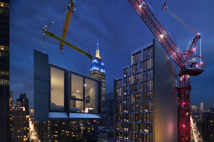 Marriott International berencana membangun hotel dengan konstruksi modular di New York.