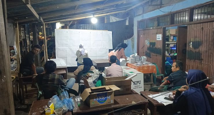 Kertas C1 DPR RI di TPS Medan Hilang Saat Penghitungan Suara