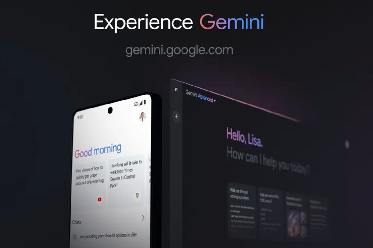 Ilustrasi Google Gemini.