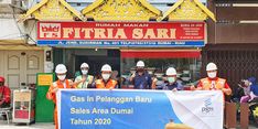 Dorong Geliat Perekonomian Daerah, PGN Salurkan Gas Bumi ke Pelanggan Baru 