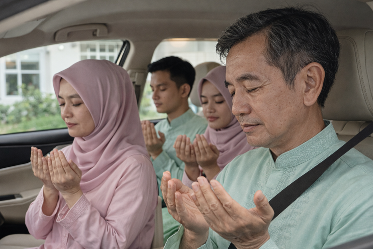 8 Doa Pendek yang Bisa Dibaca Saat Mudik agar Perjalanan Aman dan Berkah