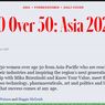 Daftar Wanita Indonesia yang Masuk Forbes 50 Over 50 Asia 2023
