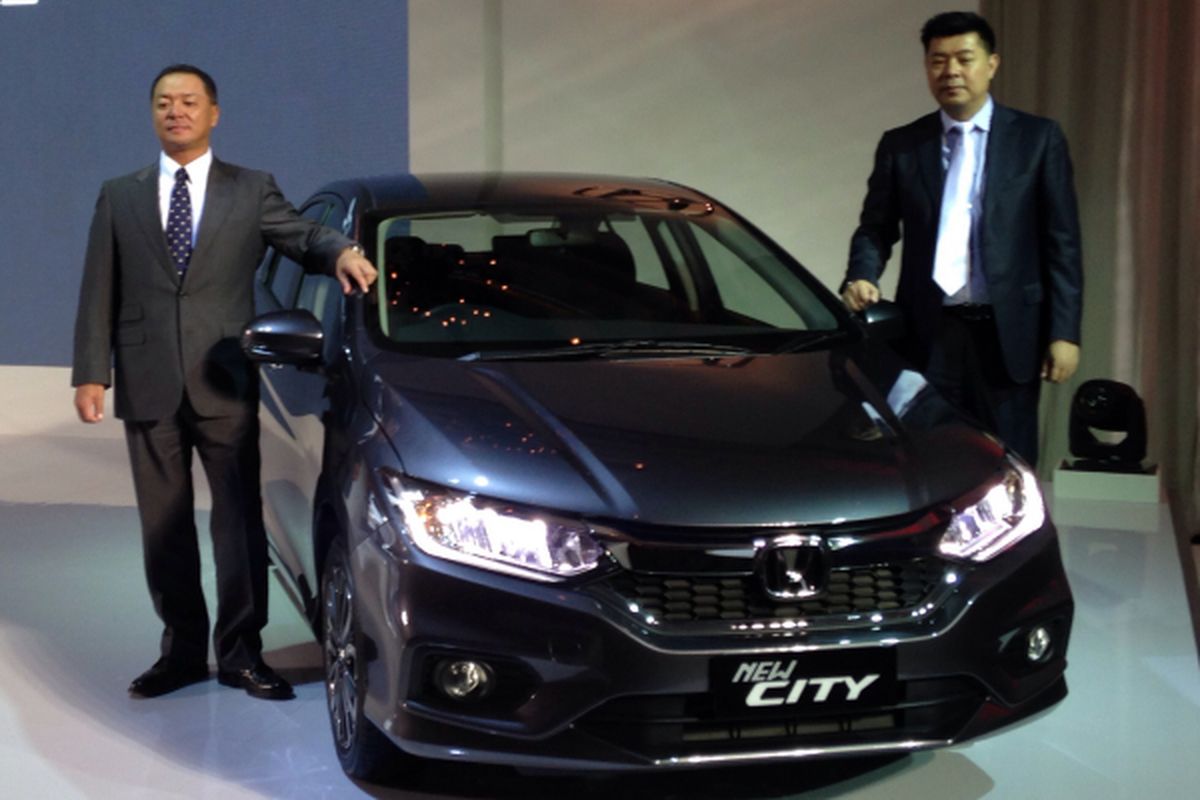 Honda meluncurkan City baru di Jakarta, Kamis (16/3/2017).