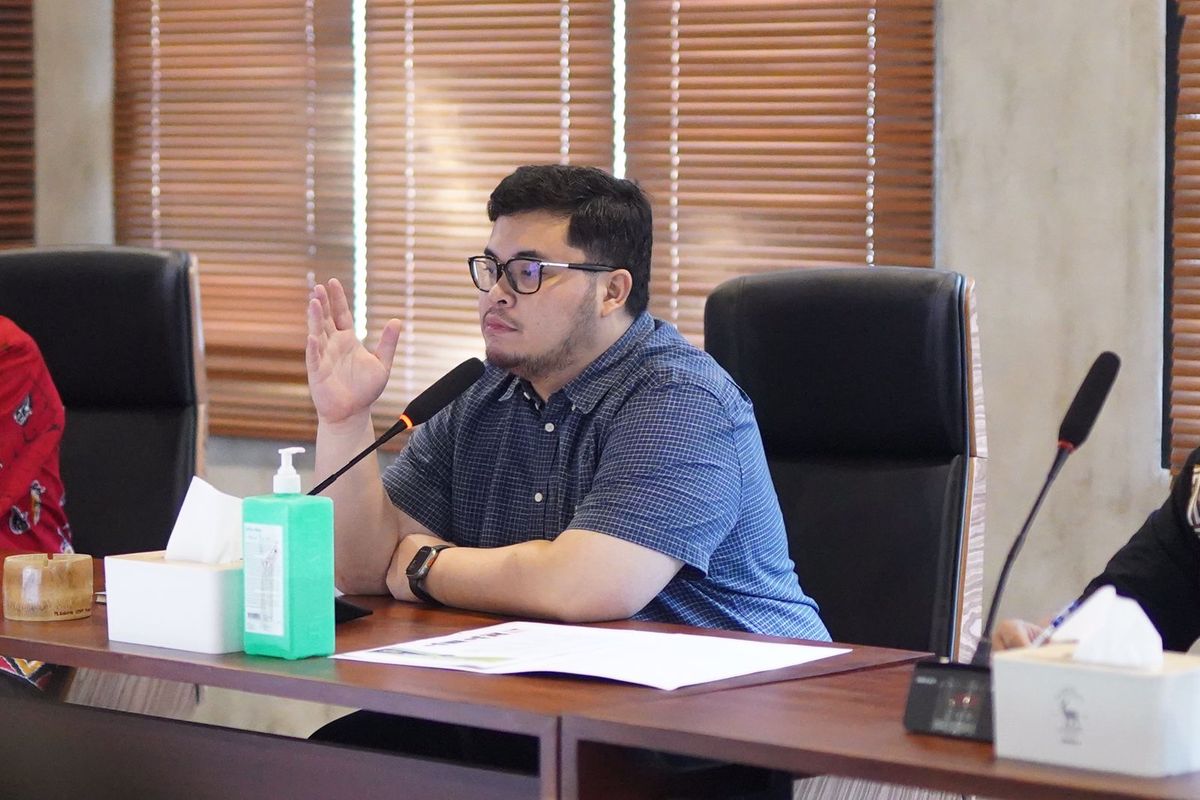 Bupati Kediri Hanindhito Himawan Pramana di Ruang Pamenang Pemkab Kediri itu, Kamis (14/9/2023).
