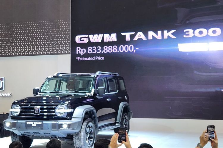 GWM Tank 300 resmi dirilis di GIIAS 2024.