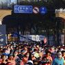Wabah Corona Mereda, 9.000 Orang Berjubel Lari Marathon di Shanghai