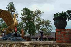 Restoran Bukit Angsa Emas Bangka Tengah, Makan Siang Menghadap Lautan