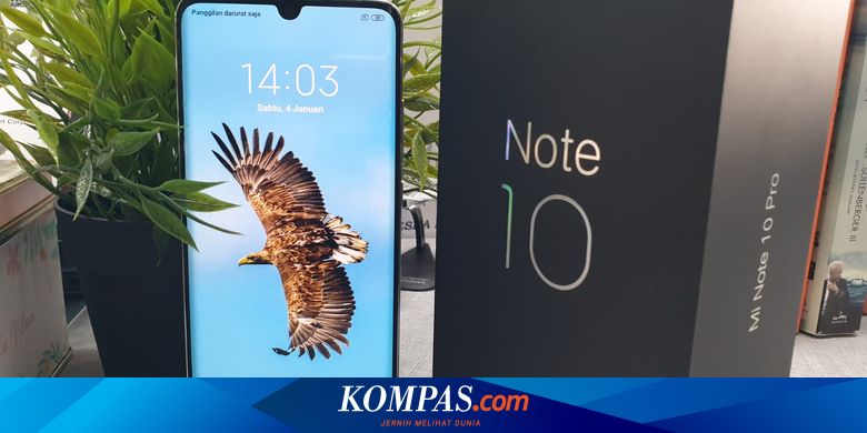 Xiaomi Mi Note 10 Pro Resmi Masuk Indonesia Ini Harganya Halaman All Kompas Com